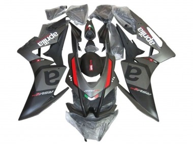 Aprilia RSV4 1000 Motorrad Verkleidung 2016-2020 - Matt Schwarz Grau Rot