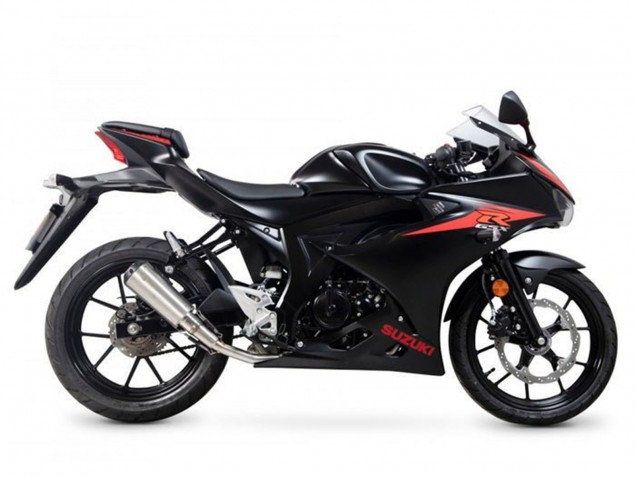 Suzuki GSXR125 Motorrad Verkleidung 2017-2025 - Schwarz Rot Weiss