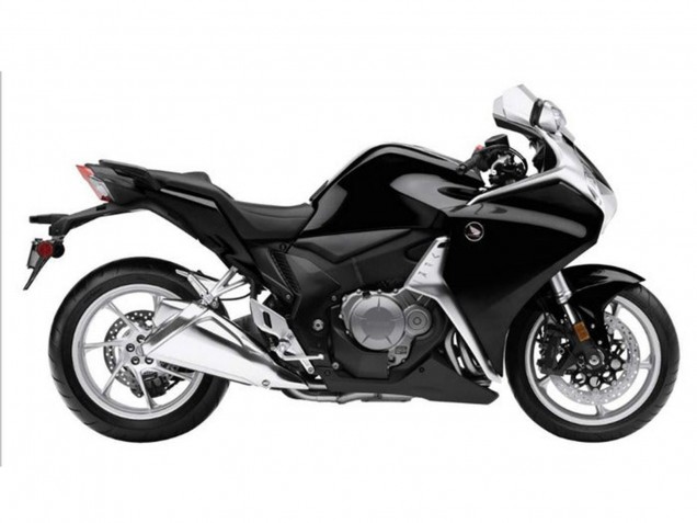 Honda VFR 1200 Motorrad Verkleidung 2010-2014 - Schwarze Carbonfaser