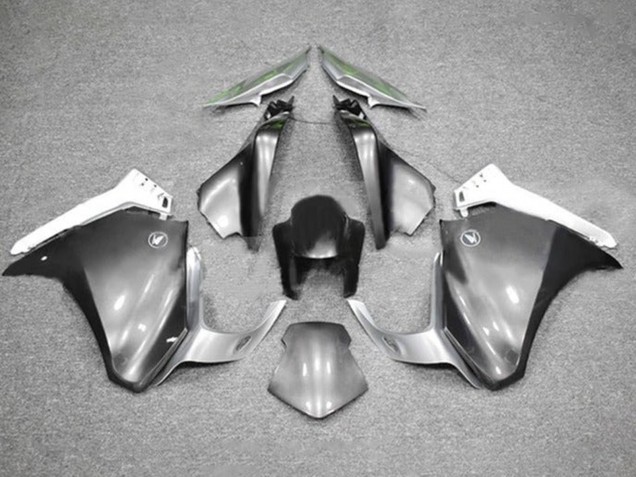 Honda VFR 1200 Motorrad Verkleidung 2010-2014 - Silber Weiss
