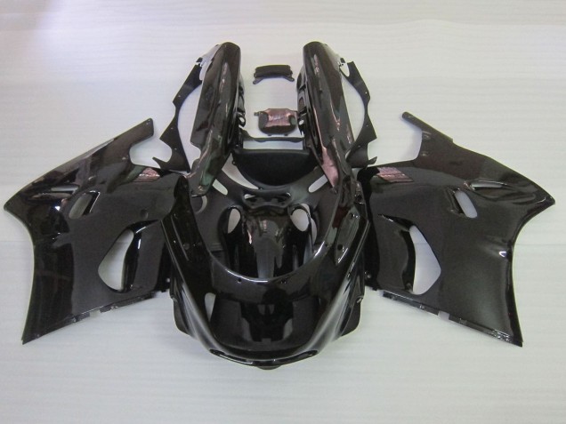 Kawasaki ZZR1100 Motorrad Verkleidung 1993-2003 - Glanzendes Schwarz