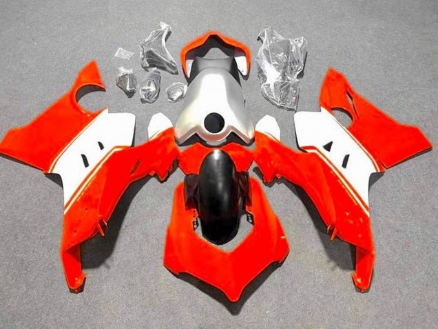 Ducati Panigale V4 V4S Motorrad Verkleidung 2020-2021 - Silber Weiss Rot