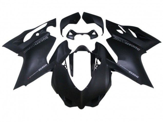 Ducati Panigale 1199 Motorrad Verkleidung 2011-2014 - Matt Dunkel Blau