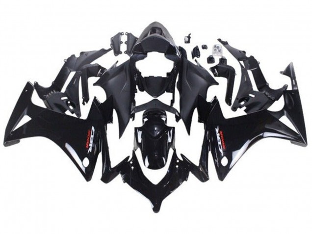 Honda CBR500R Motorrad Verkleidung 2019-2021 - Glanzendes Schwarz