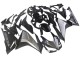 Honda CBR500R Motorrad Verkleidung 2019-2021 - Silber Matt Schwarz