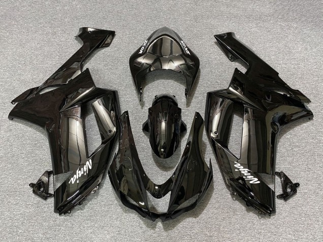 Kawasaki ZX6R Motorrad Verkleidung 2007-2008 - Schwarz