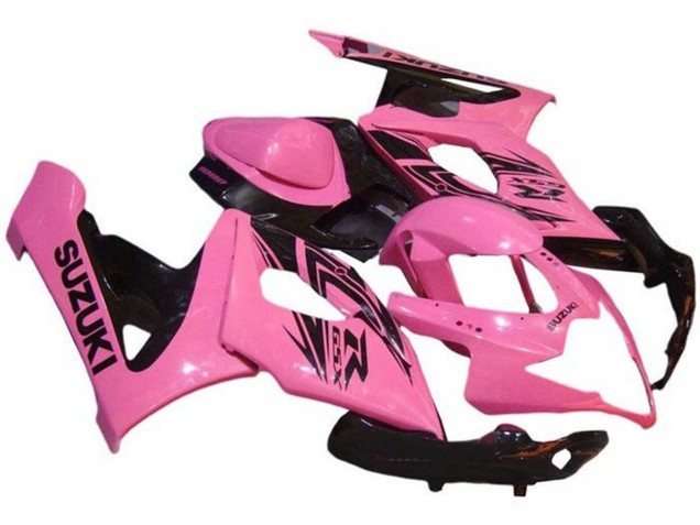 Suzuki GSXR 1000 Motorrad Verkleidung 2005-2006 - Rosa Schwarz