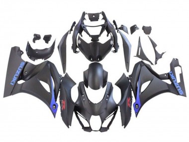Suzuki GSXR1000 Motorrad Verkleidung 2017-2024 - Matt Schwarz Blau