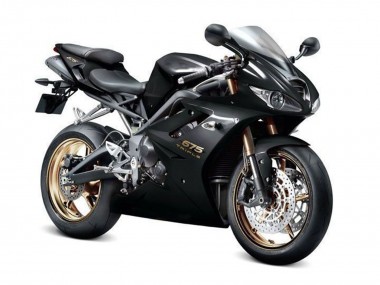 Triumph Daytona 675 Triple Motorrad Verkleidung 2009-2012 - Glanzendes Schwarz