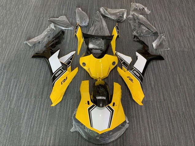 Yamaha YZF 1000 R1 Motorrad Verkleidung Kit 2015-2019 - Gelb Weiss Schwarz