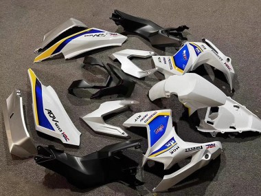 Honda ADV160 Motorrad Verkleidung 2022-2024 - Weiss Blau Gelb HRC