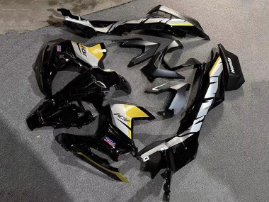 Honda ADV160 Motorrad Verkleidung 2022-2024 - Silber Gelb Glanzendes Schwarz HRC