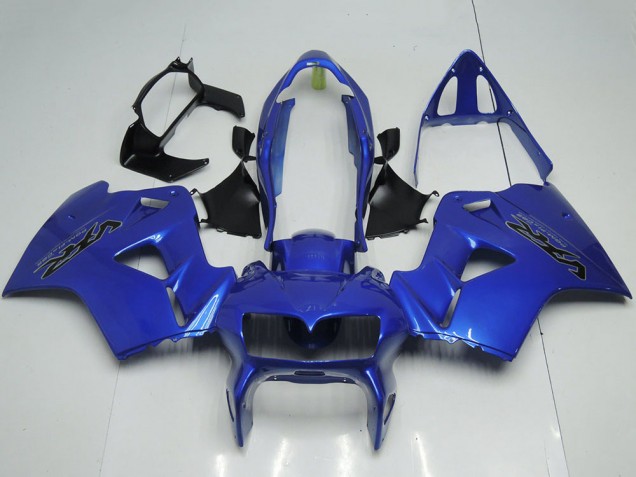 Honda VFR 800 Motorrad Verkleidung 1998-2001 - Bonbon Blau