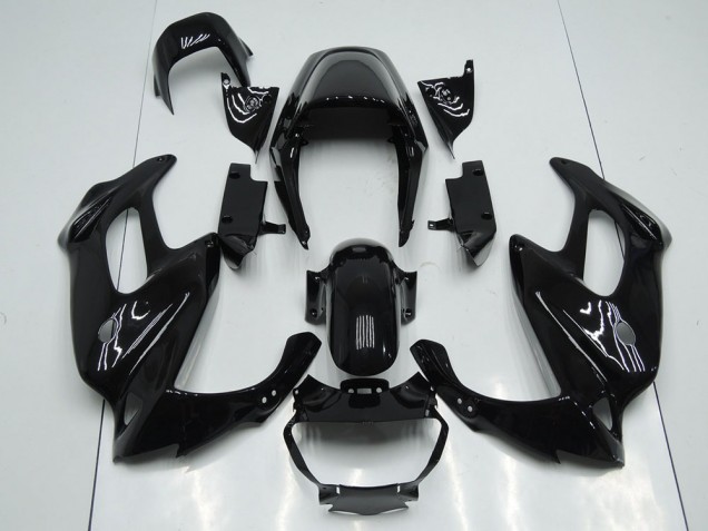 Honda VTR1000F Motorrad Verkleidung 1997-2005 - Glanzendes Schwarz