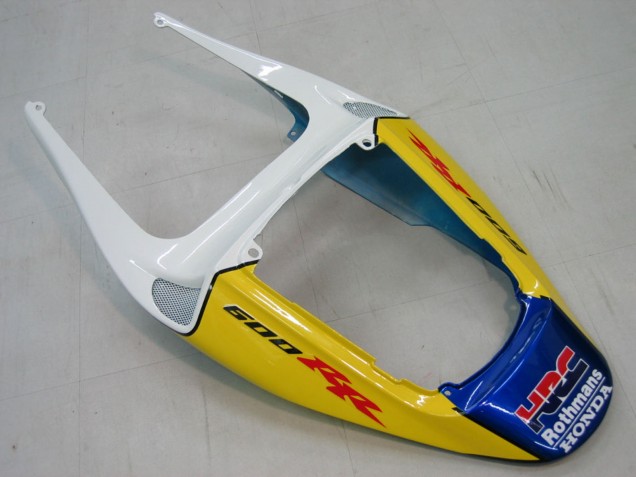 Honda CBR600RR Motorrad Verkleidung 2005-2006 - Blau Weiss Gelb Rothmans