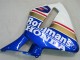 Honda CBR600RR Motorrad Verkleidung 2005-2006 - Blau Weiss Gelb Rothmans
