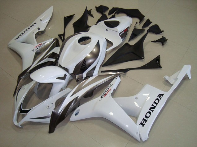 Honda CBR600RR Motorrad Verkleidung 2007-2008 - Weiss Silber