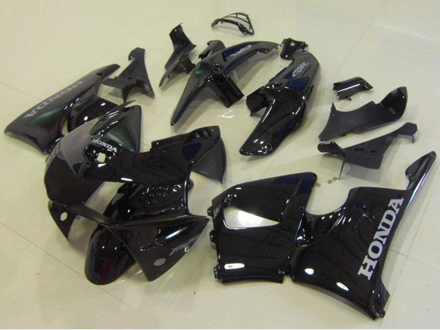 Honda CBR900RR 919 Motorrad Verkleidung 1998-1999 - Glanzendes Schwarz
