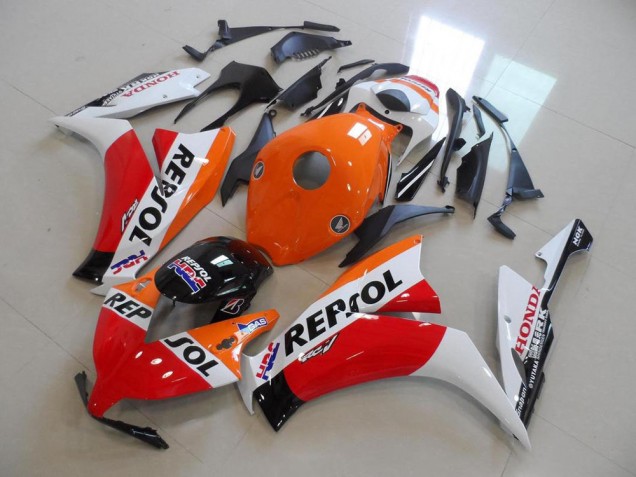 Honda CBR1000RR Motorrad Verkleidung Kit 2012-2016 - Orange Weiss Rot Glanzendes Schwarz Repsol