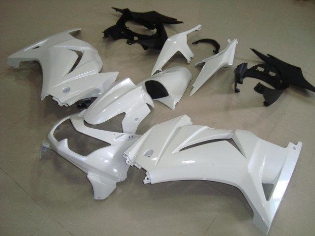 Kawasaki ZX250R Motorrad Verkleidung 2008-2012 - Perl Weiss