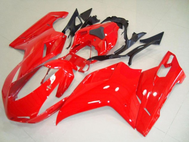 Ducati 848 1098 1198 Motorrad Verkleidung 2007-2014 - Rot