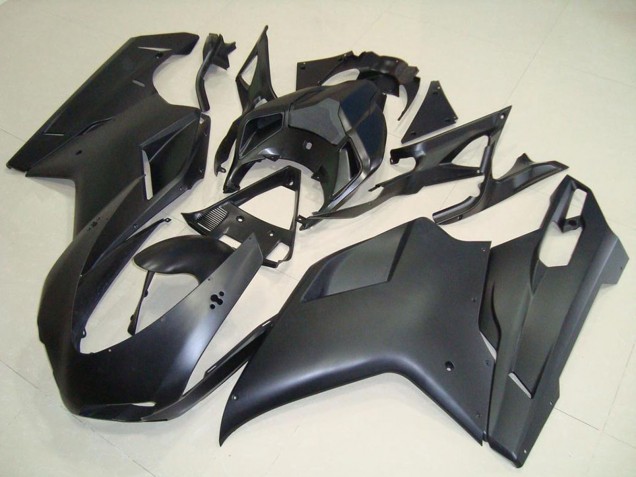 Ducati 848 1098 1198 Motorrad Verkleidung 2007-2014 - Matt Schwarz