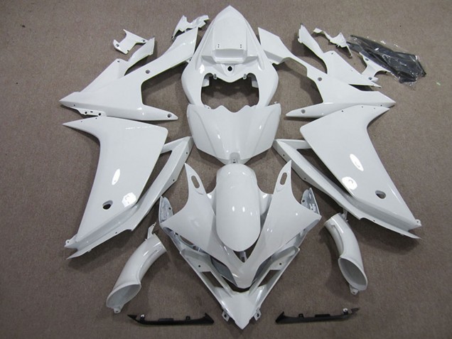 Yamaha YZF R1 Motorrad Verkleidung 2007-2008 - Weiss