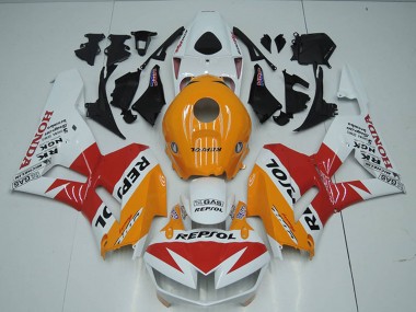 Honda CBR1000RR Motorrad Verkleidung 2012-2016 - Weiss Orange Rot Repsol