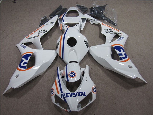 Honda CBR1000RR Motorrad Verkleidung 2006-2007 - Weiss Blau Repsol