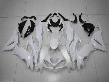 Kawasaki ZX6R Motorrad Verkleidung 2019-2022 - Weiss