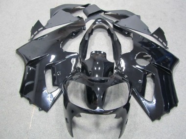 Kawasaki ZX12R Motorrad Verkleidung 2002-2006 - Glanzendes Schwarz