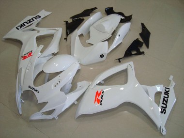 Suzuki GSXR 750 Motorrad Verkleidung 2006-2007 - Weiss