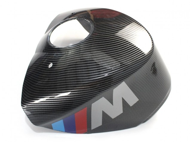 BMW S1000RR Motorrad Verkleidung 2015-2016 - Blau Rot Carbonfaser