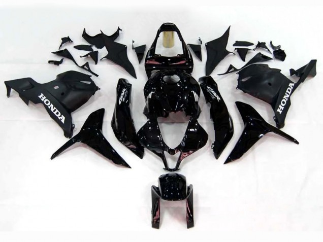 Honda CBR600RR Motorrad Verkleidung 2009-2012 - Glanzendes Schwarz