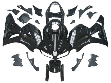 Honda CBR600RR Motorrad Verkleidung Kit 2013-2023 - Glanzendes Schwarz