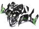 Kawasaki EX400 Motorrad Verkleidung 2018-2024 - Matt Schwarz Grun Monster Showr Schnee