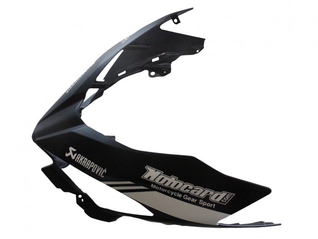 Kawasaki EX400 Motorrad Verkleidung 2018-2024 - Matt Schwarz Grun Monster Showr Schnee