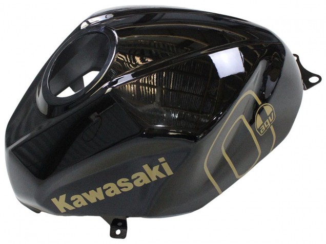 Kawasaki EX400 Motorrad Verkleidung 2018-2024 - Gold Glanzendes Schwarz