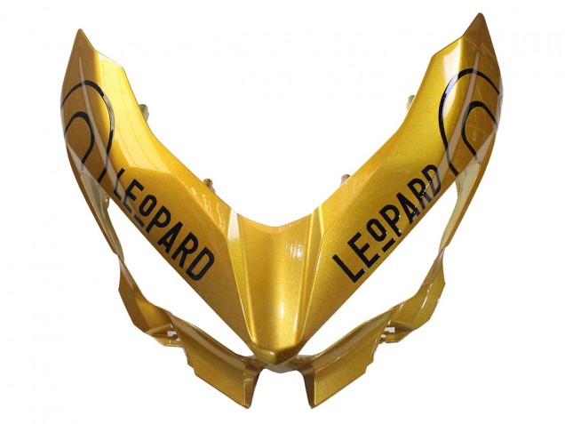 Kawasaki EX400 Motorrad Verkleidung 2018-2024 - Gold Glanzendes Schwarz