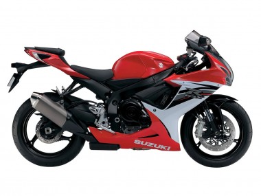 Suzuki GSXR 600/750 Motorrad Verkleidung 2011-2024 - Rot Weiss Schwarz