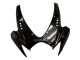 Suzuki GSXR 600/750 Motorrad Verkleidung 2006-2007 - Glanzendes Schwarz Matt Schwarz
