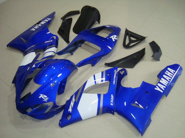 R1 00-01 Motorrad Verkleidungen - Blau Weiß R1 00-01 Motorrad Verkleidungen - Blau Weiß
