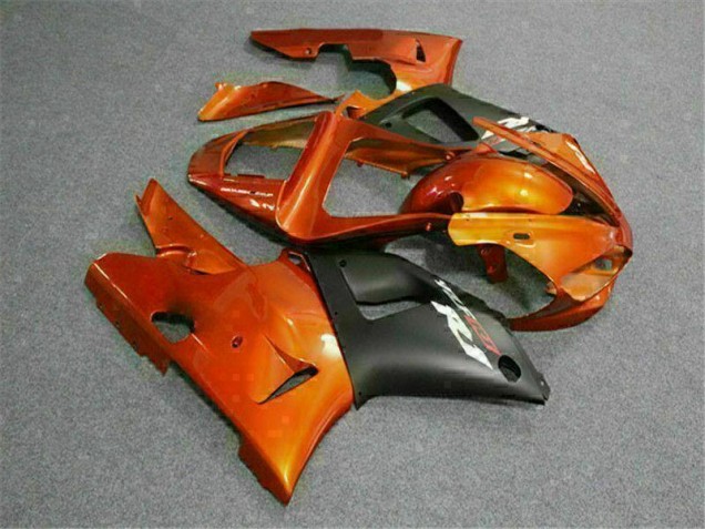 R1 00-01 Motorrad Vollverkleidung - Orange R1 00-01 Motorrad Vollverkleidung - Orange