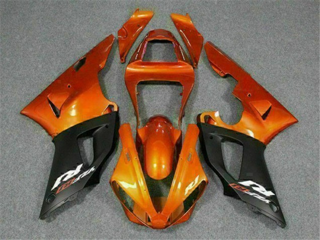 R1 00-01 Motorrad Vollverkleidung - Orange R1 00-01 Motorrad Vollverkleidung - Orange