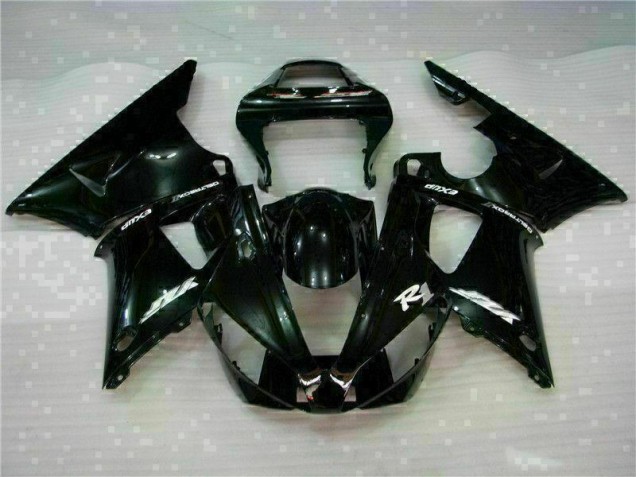 R1 00-01 Motorrad Vollverkleidung - Schwarz R1 00-01 Motorrad Vollverkleidung - Schwarz