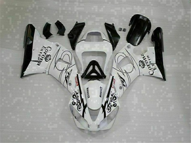 R1 00-01 Motorrad Vollverkleidung - Weiß R1 00-01 Motorrad Vollverkleidung - Weiß