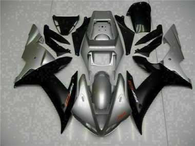 R1 02-03 Motorrad Verkleidung - Schwarz