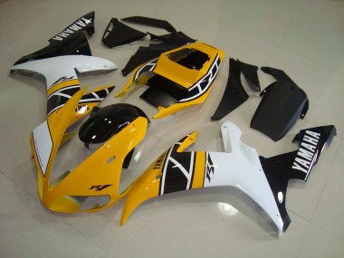 R1 02-03 Motorrad Verkleidungen - Gelb Anniversary