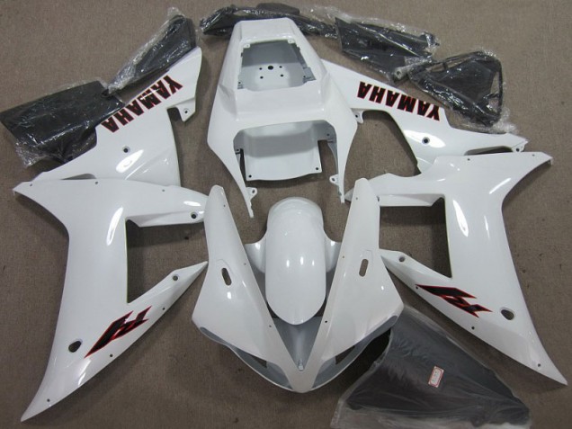 R1 02-03 Motorrad Verkleidungen - Weiß Schwarz R1 02-03 Motorrad Verkleidungen - Weiß Schwarz