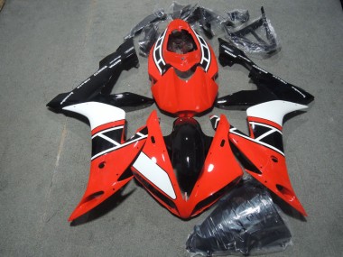 R1 04-06 Motorrad Verkleidung - Rot Weiß Schwarz